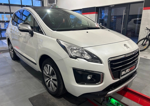 Peugeot 3008 cena 38900 przebieg: 142600, rok produkcji 2015 z Ruda Śląska małe 781